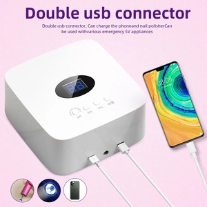 Rechargeable HD Display Manicure <b>Tools</b> for Fast Gel Nail Polish Curing Portable Smart UV LED Nail Lamp Dryer - Product Image 5
