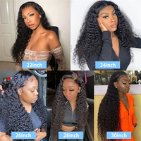 Perruques Lace Front en Cheveux Humains Brésiliens 100% Naturels de 30 Pouces, Fournisseur de Perruques Lace Front HD Ondulées Profondes Sans Colle en Cheveux Bruts 13x4 13x6