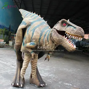 Interactieve Producten Lopen Realistische Animatronic Dinosaurus Kostuum Te Koop