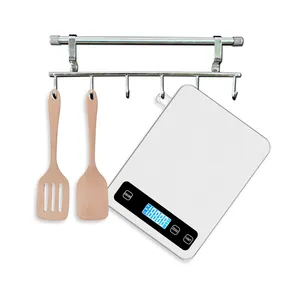 Báscula electrónica SF600A 304 de acero inoxidable, superficie de 15kg, Digital, para Cocina