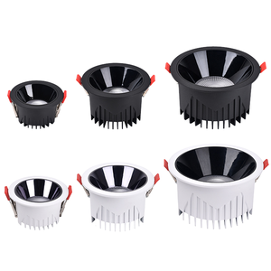 Регулируемый светодиодный светильник <span class=keywords><strong>COB</strong></span> с высокой яркостью, антибликовым покрытием, с высоким уровнем люменов, алюминиевый корпус, Рейтинг IP44 - Product Image 1