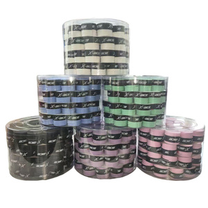 X-ace 60 pièces Overgrip Adhésif pour <span class=keywords><strong>Raquette</strong></span> de Beach Tennis, <span class=keywords><strong>Raquette</strong></span> de Padel, <span class=keywords><strong>Raquette</strong></span> de Tennis, <span class=keywords><strong>Raquette</strong></span> de Badminton Couleur - Product Image 6