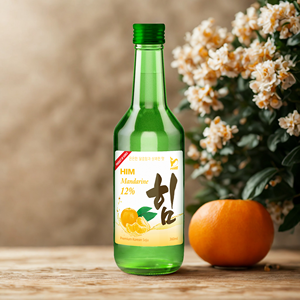 Soju Korea minuman rasa buah penjualan terbaik langsung besar dengan daging panggang minuman alkohol Korea dari Vietnam produsen