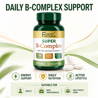 Complément alimentaire Premium Shecome Vitamine B Complex en comprimés pour le soutien immunitaire et l'énergie cellulaire chez l'adulte