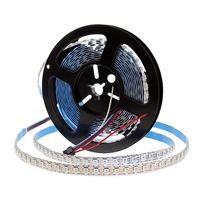 Bande LED adressable RGBW 12V, rouleau de bande LED WS2815, étanche, bande LED RGBIC 5m, bande LED RGBIC WS2815 IP65