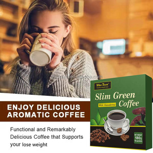 Caffè all'Ingrosso Dimagrante Ginseng Verde Winstown alle Erbe Naturali, Dieta, Etichetta Privata, Perdita di Peso, Caffè Istantaneo al Ganoderma - Product Image 2