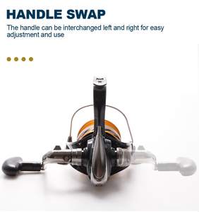 <span class=keywords><strong>DAIWA</strong></span> — moulinet de pêche à tambour fixe CS 21, équipement à bobine métallique - Product Image 6