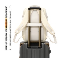 Sac à dos de voyage antivol grande capacité extensible, sac à main pour ordinateur portable, idéal pour les trajets quotidiens