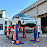 Lève-véhicule robuste à 4 poteaux - Versions sans fil et filaires disponibles