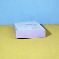 Boîte d'emballage personnalisée CMYK à fond verrouillable, produits périphériques, carnet, carte, boîte en papier cadeau avec fermeture par cordelette