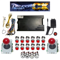 Kit de jeu d'arcade 2800-en-1 DIY, système multi-jeux, pièces de machine d'arcade avec carte de contrôle, joystick et boutons (sans boîtier)