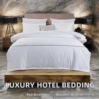 Fournisseur d'usine Ensemble de literie de luxe pour hôtel Hilton 100% coton Couette pour King Queen Size adaptée pour la maison Chambre à deux lits