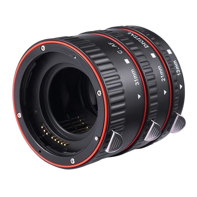 Lens Adapter Ring Mount Auto Focus AF Macro Extension Tube 13mm 21mm 31mm for Canon EOS EF Lens DSLR Camera Accessories