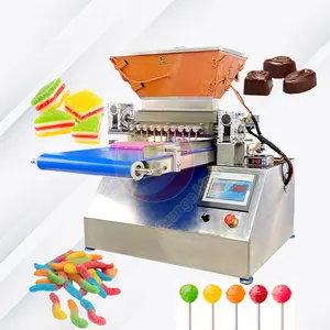 Chocolade Giet Desktop Vitamine Gummy Machine De Productie De Bonbons Snoep Deposant Te Koop