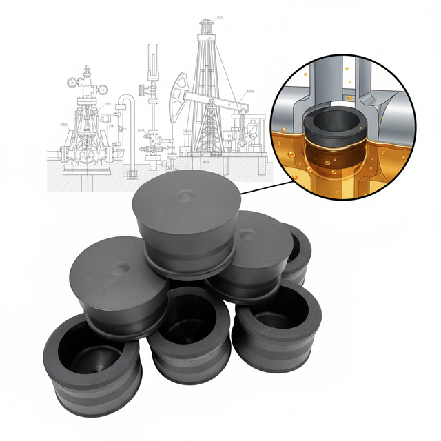 China Factory Supply Oil Well Downhole Packer Rubber Element Seals for Packers and Bridge Plugs Custom