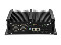 Mini PC industriel sans ventilateur Linkleaps, processeur Core I7/i5/i3 de 4e à 13e génération, double GbE et 2.5GbE LAN, SSD M.2, 6 ports COM, GPIO, en stock