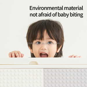 Trẻ Em Gấp Bàn Trẻ Em Đồ Nội Thất Đa Chức Năng Vẽ Xây Dựng Khối Trò Chơi Nhựa Nghiên Cứu Trẻ Em Bàn Và Ghế - Product Image 3