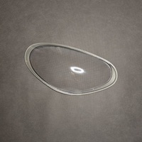 Cubierta de Faro Transparente para Porsche Cayman Boxster 987 2009 2010 2012, Reemplazo de la Cubierta de Vidrio Original del Faro