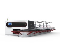 Nueva Máquina de Serigrafía Híbrida Automática de Alta Velocidad Xmay con 18 Cabezales Ricoh Gen6, Tinta de Pigmento, Impresión Directa a Textil (DTG) sin Bordes, 450PCS/H