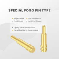 Custom Spring Pogo Pin Reloj Digital Accesorios CNC Pin Conector