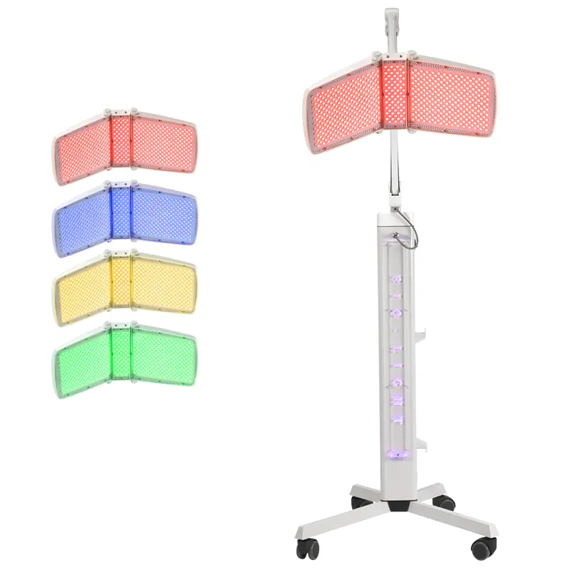 수직 4 빛 색깔 생물 LED 가벼운 치료 기계/pdt led 가벼운 치료/Pdt Led 기계