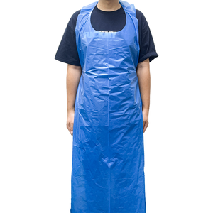 Delantales Desechables de CPE, Delantales de Polietileno Clorado Impermeables de Grado Alimenticio, Delantales Protectores Duraderos de Tacto Suave - Product Image 4
