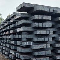 Billette d'acier laminée à chaud Q235 Q275 Q345 lingots d'acier carrés de haute qualité moule Offres Spéciales d'acier Astm Aisi conforme