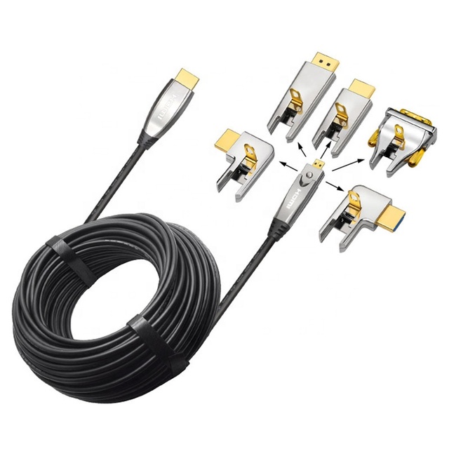Slim HDMI 2.0 4K Ultra-HD AOC Optical Fiber Optic HDMI Cable 4K Version 2.0 5M 10M 15M 20M 25M 30M 50M 100M 150M 200M 300M 500M