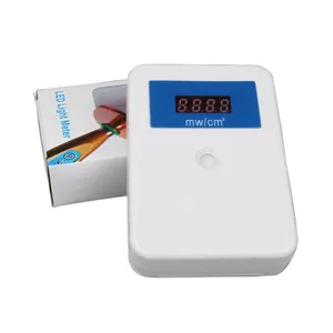 Neuer Dental Curing Light Meter LED Digital anzeige Lichtmesser Tester Weiß