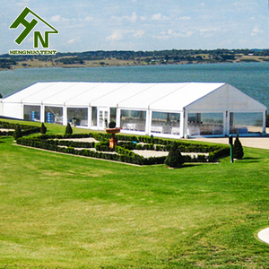 Carpa para eventos al aire libre al mejor precio 10x20 15x20m tela de PVC para fiestas de boda <span class=keywords><strong>y</strong></span> funerales con capacidad de asiento 200-300 - Product Image 1