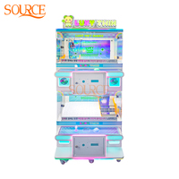 Machine à griffes à monnayeur pour quatre joueurs, jeu d'arcade attrape-poupées, excellent rapport qualité-prix pour centres commerciaux et salles de jeux