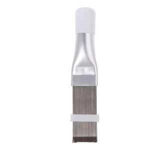 <span class=keywords><strong>Brosse</strong></span> à ailettes en acier inoxydable <span class=keywords><strong>pour</strong></span> condenseur de climatiseur, outil de nettoyage de climatiseur, redresseur d'ailettes CVC, <span class=keywords><strong>pour</strong></span> évaporateur et <span class=keywords><strong>radiateur</strong></span>, DIY OEM - Product Image 2
