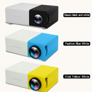 โปรเจคเตอร์มินิ LED ราคาประหยัด พกพาสะดวก สำหรับโฮมเธียเตอร์ รุ่น YG300 - Product Image 3