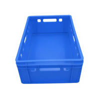 Panier en plastique OEM du fabricant 600*400*200mm pour légumes et fruits, empilable et emboîtable, vente en gros