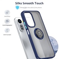 Coque de protection mate avec béquille antichute en TPU rigide et PC pour Redmi A7 Pro A5 A3 A1 POCO C71 4G