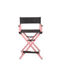 Chaise de Réalisateur Pliante en Aluminium avec Appui-tête