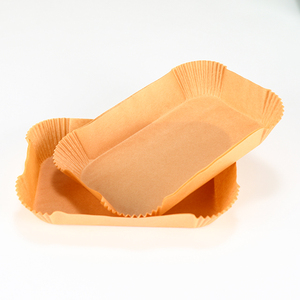 Papier de cuisson parchemin pour <span class=keywords><strong>friteuse</strong></span> à <span class=keywords><strong>air</strong></span> rectangle Offre Spéciale 8.6x5.5in pour <span class=keywords><strong>friteuse</strong></span> à double <span class=keywords><strong>air</strong></span> Ninja Gourmet pour la cuisson du pain - Product Image 4