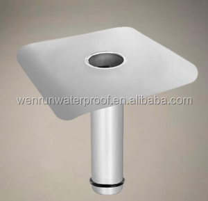 ระบบกันน้ำสำเร็จรูป อุปกรณ์เสริมหลังคาเรียบ PVC TPO EPDM ช่องระบายน้ำเหล็ก รางระบายน้ำ - Product Image 3