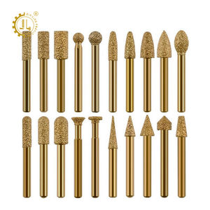 Настраиваемые OEM/ODM фрезы для камня, инструменты с ЧПУ, алмазные гравировальные насадки для гранита, вакуумно-паяные алмазные боры для бетона и камня - Product Image 1