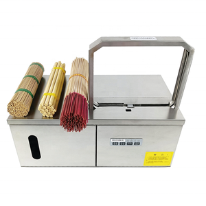 Xách tay Dải máy tự động siêu thị Rau Băng thực phẩm OPP Băng bó máy đóng đai - Product Image 2