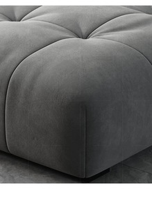 Nuevo sofá de tela estilo crema, sofá grande y pequeño para el hogar, sofá de terciopelo cepillado de fila recta, sofá noble tipo concubina. - Product Image 4
