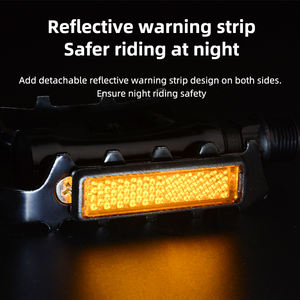 <span class=keywords><strong>Pedales</strong></span> de plataforma para bicicleta, de aleación de aluminio, resistentes al agua y al polvo, ligeros, para ciclismo de montaña - Product Image 5