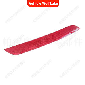 Luces traseras para parachoques Wolf Lake para BMW F10 F18 2010-2015, reflectores rojos con lentes LED - Product Image 2
