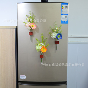 Fleurs artificielles de pavot Dongchen Crafts, diamètre 6 cm, bouquet en soie pour décorations de mariage, arche d'hôtel, toiles de fond - Product Image 3