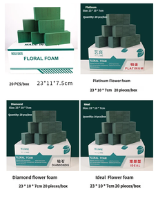 High Quality RTS Strengthen Flower Clay Wet Floral <strong>Foam</strong> Sponge Clay <strong>Florist</strong> Supplies Materials - Product Image 5