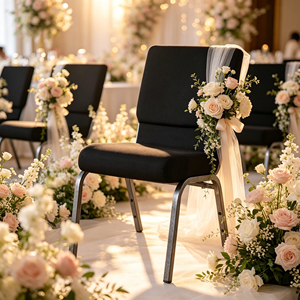 Wholesale <strong>Padded</strong> Stackable Metal Theater <strong>Chair</strong> Conference Interlocking Church <strong>Chairs</strong> for Hotel Auditorium Event/Bar Use - Product Image 5