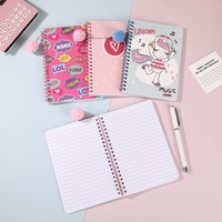 Carnet spirale de haute qualité, style américain original, motif licorne, pour étudiants et enfants, usage quotidien, pour le commerce transfrontalier CX