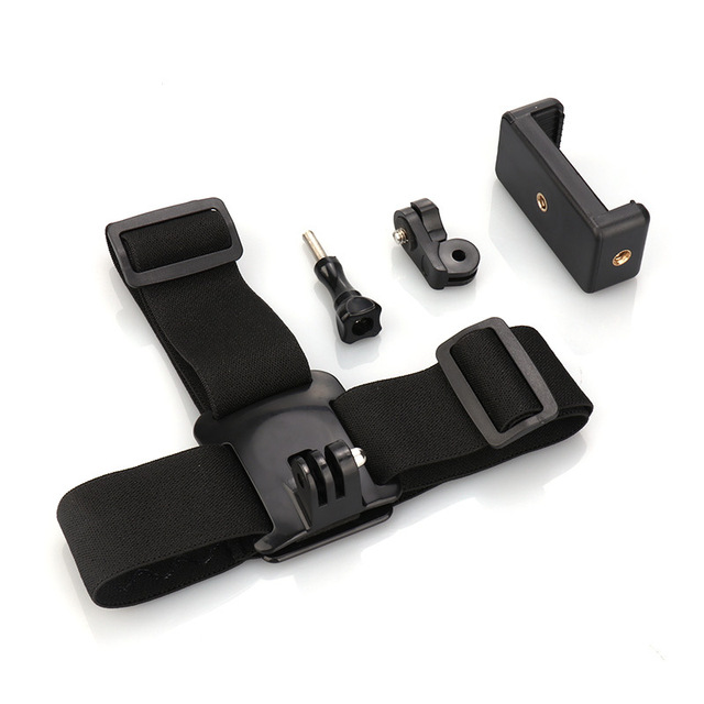 Hot Selling Mobile Phone Headset Fixed Shooting Bracket POV Video Live Video Mobile Phone Bracket With Snap-in Accessories.