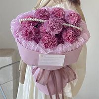 Papier de soie perlé Emballage cadeau Papier de doublure intérieure Papier d'emballage imperméable pour bouquet de fleurs Fournitures florales pour fleurs fraîches