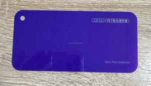 Vente en gros <span class=keywords><strong>prix</strong></span> d'usine PET prune Explosion violet rouleau de film véhicule Auto autocollant vinyle voiture Wrap - Product Image 2